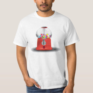 Camiseta Máquina de bala de gude de desenho animado