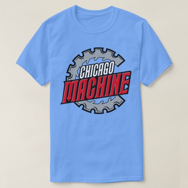 Camiseta Máquina de Chicago 1 (Frente do Design)