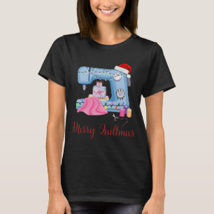 Camiseta Máquina de Costura Feliz Quiltmas2