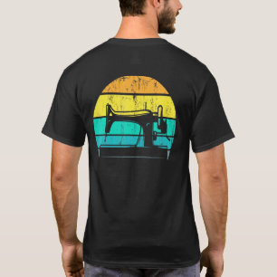 Camiseta Máquina de Costura Tecido Quilting Esgoto Costurar