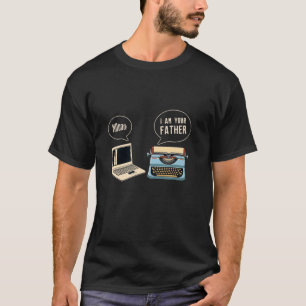 Camiseta Máquina De Digitalização De Computador Eu Sou Seu