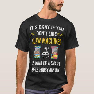 Camiseta Máquina de Garra de Pessoas Inteligentes