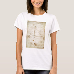 Camiseta Máquina de guerra (lápis no papel)