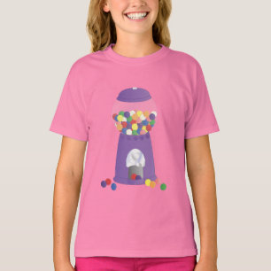 Camiseta Máquina de Gumball Roxo