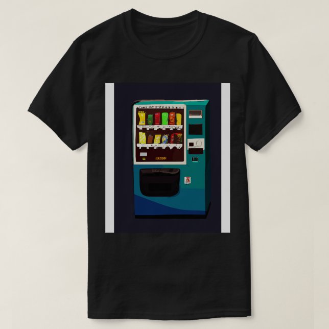 Camiseta Máquina de Invólucro Moderna (Frente do Design)