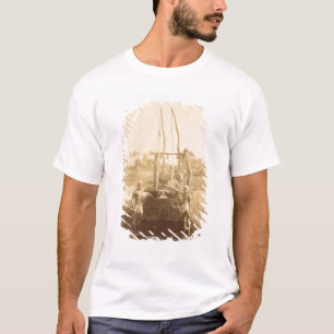 Camiseta Máquina de Irrigação Egípcia nas margens do