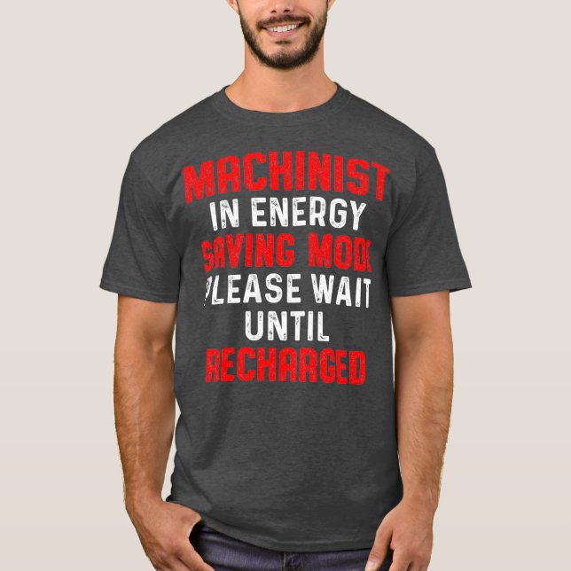 Camiseta Máquina de Máquina de Energia (Frente)