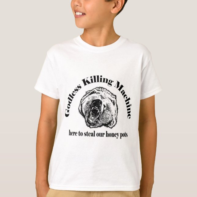 CAMISETA MÁQUINA DE MORTE INOXIDÁVEL (Frente)