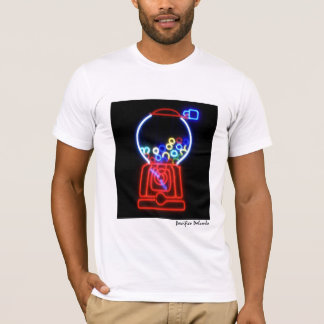 Camiseta Máquina de néon da pastilha elástica