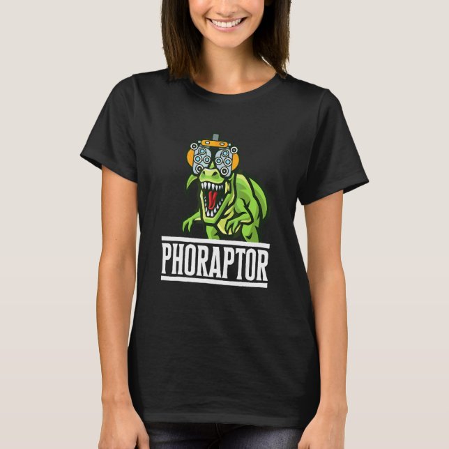 Camiseta Máquina de Optometria Phoropter Oftalmologista Pho (Frente)