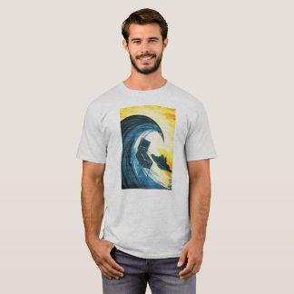 Camiseta Máquina de Pinball surfando
