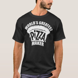 Camiseta Máquina De Pizza Maior, Fazedor De Pizza Engraçado