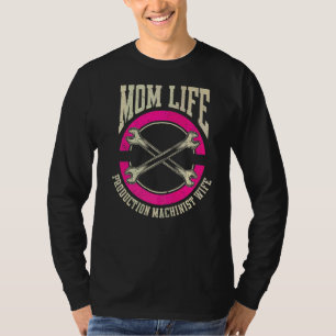 Camiseta Máquina de Produção Mãe Cnc Mãe