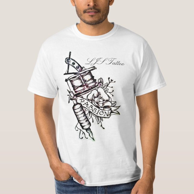 Camiseta Máquina de Tatuagem - Teto de Paixão (Frente)