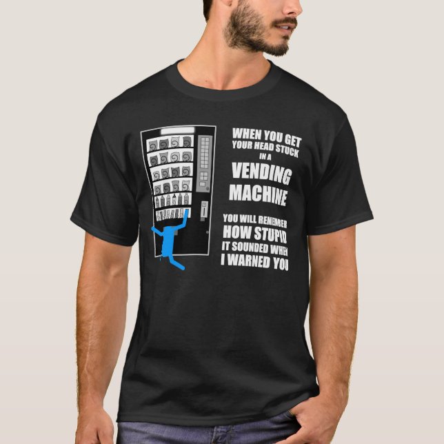 Camiseta Máquina de venda automática (Frente)