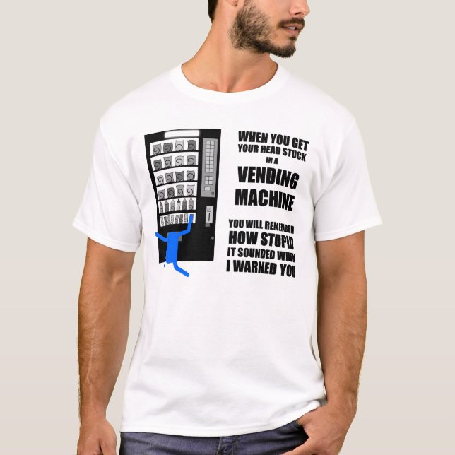 Camiseta Máquina de venda automática (Frente)