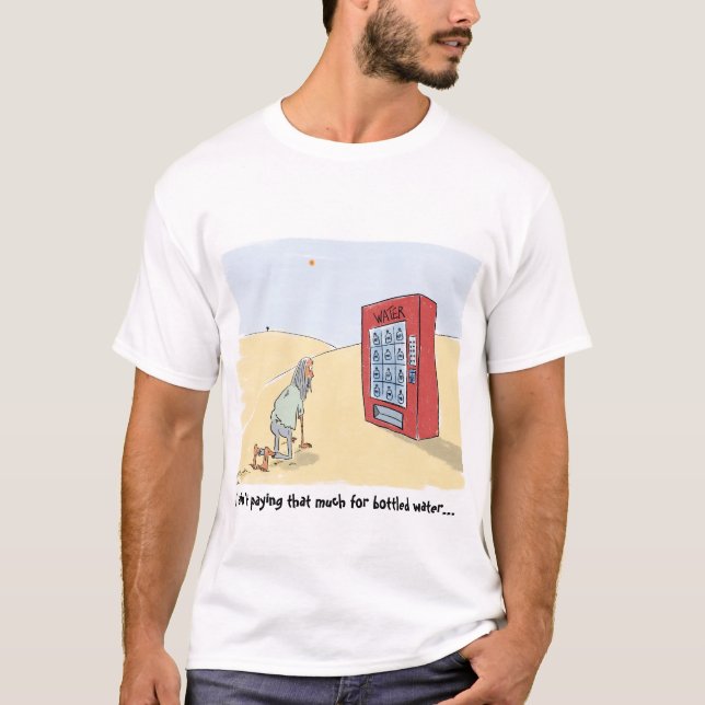 Camiseta Máquina de venda automática do deserto de preços (Frente)