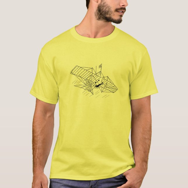 Camiseta máquina de vôo (Frente)