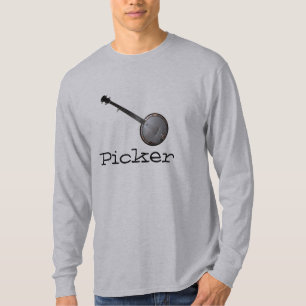 Camiseta Máquina desbastadora do banjo