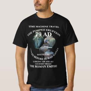 CAMISETA MÁQUINA DO TEMPO DE VIAGEM FÉRIAS POMPEII HG