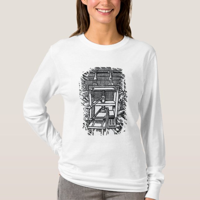 Camiseta Máquina impressora (Frente)