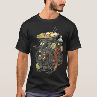 Camiseta Máquina Japonesa De Sushi E Ramen Ww2.