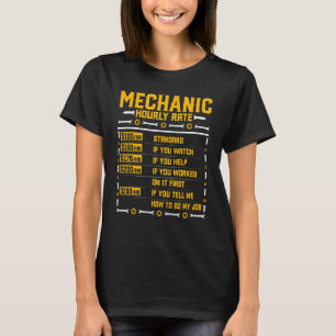 Camiseta Máquina Mecânica Automática de Automóveis de Taxa