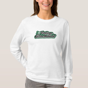 Camiseta Máquina Mecânica CNC Machinist - Presente Retrogri