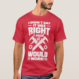 Camiseta Máquina Metalúrgica Cnc Eu Não Disse
