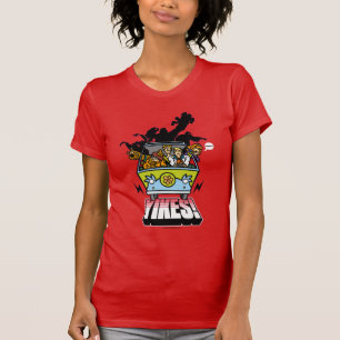 Camiseta Máquina Misteriosa "Yikes!" Gráfico