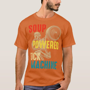 Camiseta Máquina Motora De Sopa Alimentada Pela Máquina F