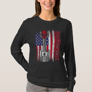 Camiseta Máquina Operadora de Máquina Machinista 11