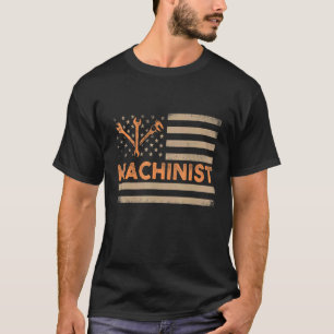 Camiseta Máquina Operadora de Máquina Machinista Máquina 22