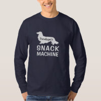 MÁQUINA SNACK do Hair Longo Engraçado Dachshund