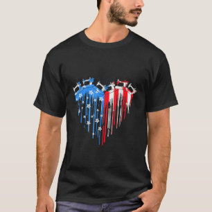 Camiseta Máquinas de costura Sinalizador Quiltro Sewing