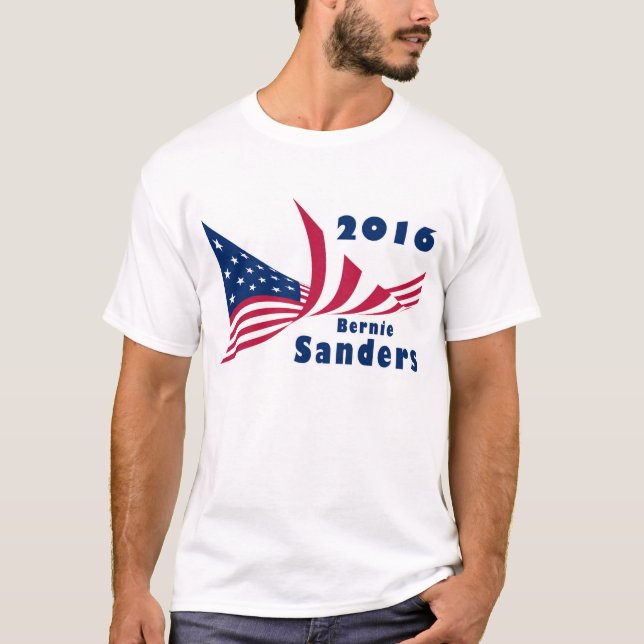 Camiseta Máquinas de lixar 2016 de Bernie (Frente)