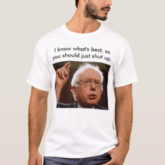 Camiseta Máquinas de lixar arrogantes de Bernie