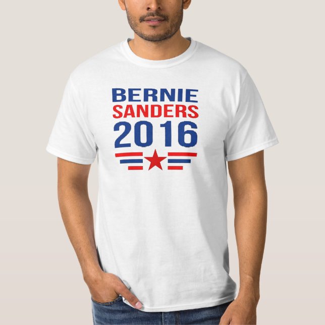 Camiseta Máquinas de lixar de Bernie (Frente)