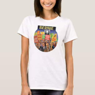 Camiseta Máquinas de lixar de Bernie em 2016