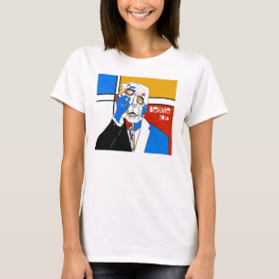 Camiseta Máquinas de lixar de Bernie para o presidente