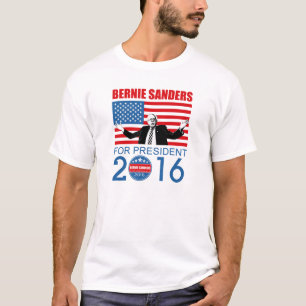 Camiseta Máquinas de lixar de Bernie para o presidente 201