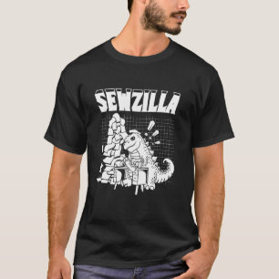 Camiseta Máquinas de Sewing Seamstress - Artesanato