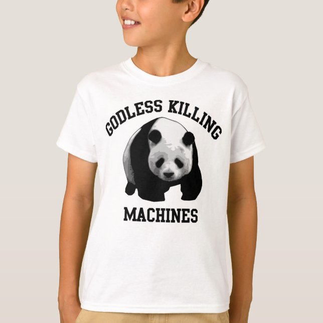 Camiseta Máquinas Godless da matança (Frente)