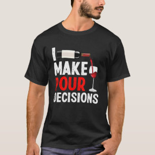 Camiseta Maquinista I Tomando Pour Decision Bartening Mixol