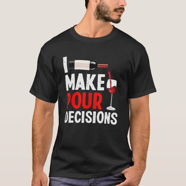 Camiseta Maquinista I Tomando Pour Decision Bartening Mixol (Frente)