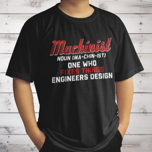 Camiseta Máquinista Substantivo Significado de Máquinista P