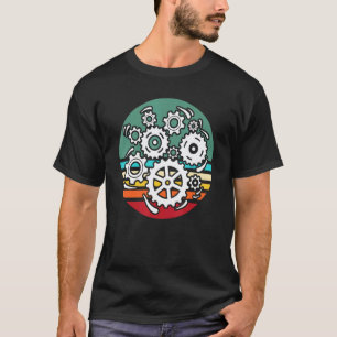 Camiseta Maquinistas Maquinistas Engenheiros Mecânicos M 4