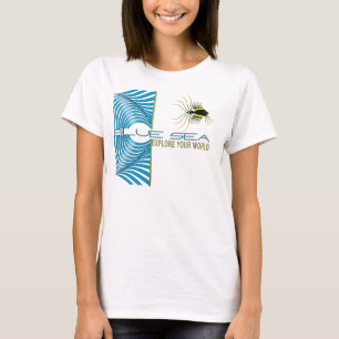 Camiseta Mar azul