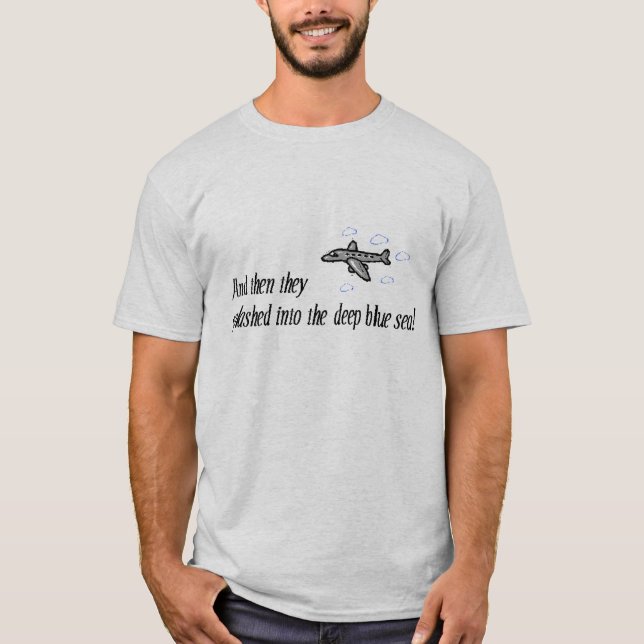 Camiseta Mar Azul Profundo V2 (Frente)