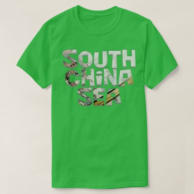 Camiseta Mar da China Meridional (Frente do Design)
